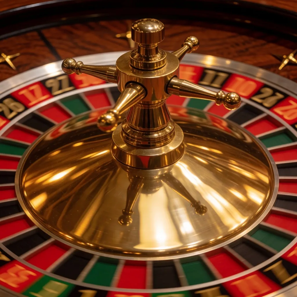 Roulette wheel detail